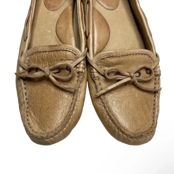 Frye Reagan Brown Campus Driver Flats Size 8.5 - Picture 10 of 10
